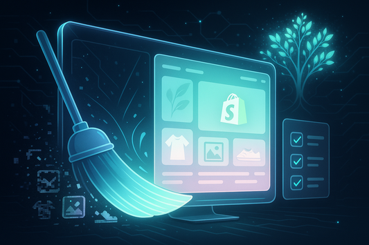 Spring cleaning on a shopify store