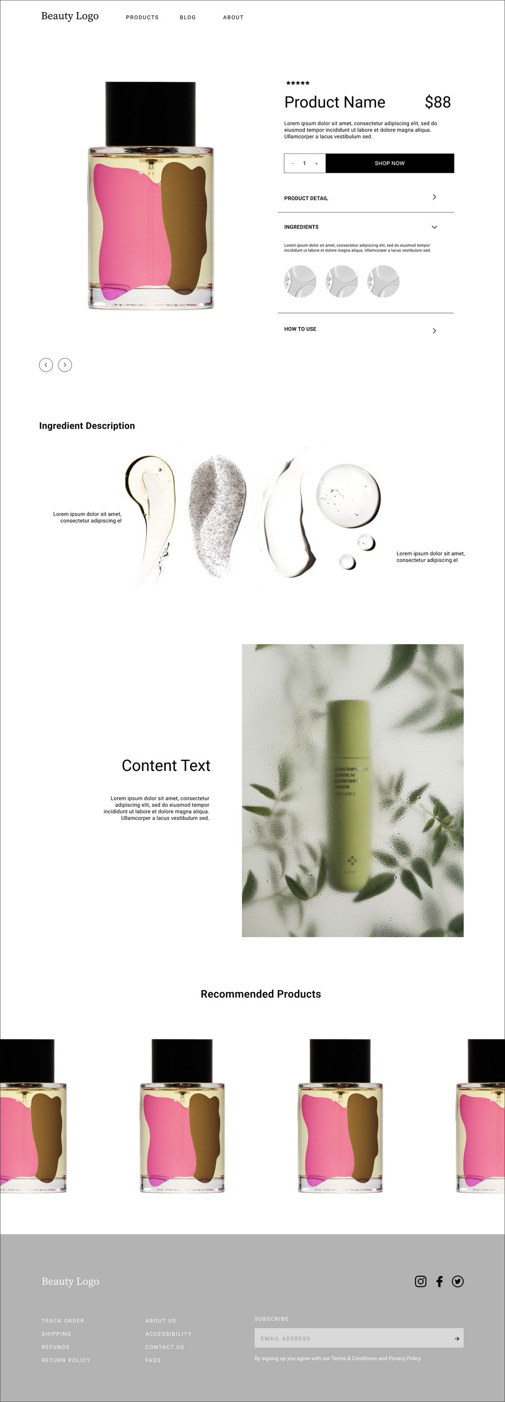Image with hotspot points to showcase valuable information for the user