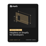 Headless Shopify Development Badge